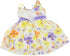 Emily Rose 14 Inch Doll Spring/Summer Chiffon Easter Dress with White Hat for American Girl