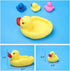 Bath Duck Toys, Rubber Ducks Family Squeak and Float Duckies, Baby Shower Toy Party Decoration for Toddlers