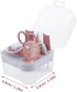 Set Abaodam Newborn Nail Clipper Grooming Kit Scissors Nail File Boy Girl Care Tools for Boy Girl Pink