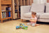 Wooden Jigsaw Puzzle Set - 3 Pcs Farm, Jungle, and Sea Animals, Educational Preschool Toys