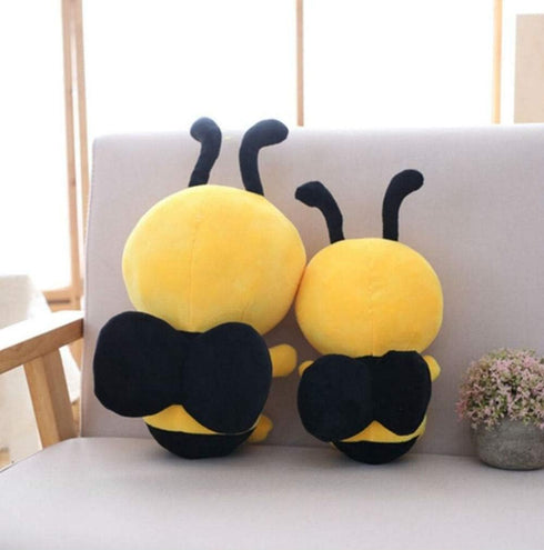 Cute Rabbit Honeybee Plush Toy - Stuffed Animal Doll, 8 Inch Plush Pillow