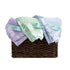 34 47 inches Bamboo Rayon Soft Purple Toddler Security Blanket - Thermal Lavender Baby Blanket with Satin Edging