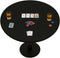 Felt Card Game Table Cover for Playing Cards, Poker, Mahjong, Domino, Bridge