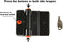 Refrigerator Adhesive Locks, Double Button Fridge Door Lock with Key, Child Proof Freezer Cooler Door Lock (Black, 2)