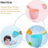 3pcs Baby Water Scoop Shampoo Ladle, Bathing Water Ladles, Plastic Child Bath Rinse Cup