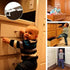 12 Pack Child Safety Cabinet Locks - Vmaisi Baby Proofing Drawer Lock with Adhesive, Easy Installation (White)