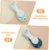 JUMPLAWN 3pcs Set Trimmer Baby Nail Clippers Cute Silicone Nail for Infants Toddlers Safe Newborn Grooming Kit