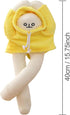 Plush Banana Man Toy, 16inch Weird Banana Man Doll with Magnet, Funny Poseable Stuffed Animal Gift