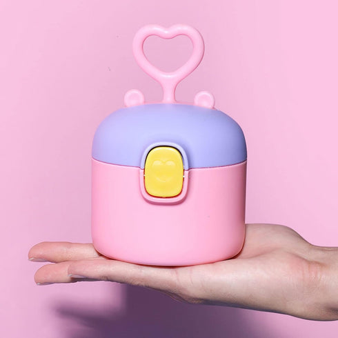 Srliya 250ml Baby Formula Dispenser, Portable Formula Container for Travel, Milk Powder Container Portable Food Grade
