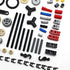 116PCS Gear and Axle Parts set Compatible with Lego Technic Parts, DIY Gears Chain Links Pins Axles Assortment Pack