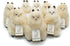 Llama Stuffed Animal – 9 inch Cute, Soft and Cuddly Alpaca Plush Toy Handcrafted on Real Alpaca Natural Fur