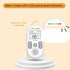 CHILLAX 360 4-in-1 6.0 Baby Audio Monitor | Digital Baby Monitor with Night Light, Sound Machine, Temperature Sensor