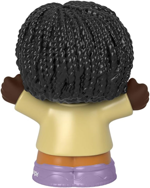 Replacement Part for Fisher-Price Little People Playset - HBW73, African-American Girl Hiker Figure with Water Bottle