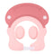 Vaguelly Baby Waterproof Ear Protection Hat Tpe Material Shampoo Cap Visor Toddler