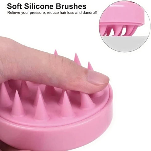 Shampoo & Scalp Brush (Baby Blue)