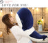 MUPI Whale Stuffed Animal Big Blue Dolphin Doll Toy Cushion Pillow Plus (33 Inch) - Soft Simulation Cotton, 4 Size Down