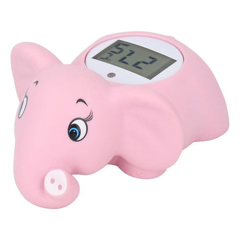 Hamwesh 10C 50C Baby Bath Thermometer, Automatic Switching to Range Water Thermometer, Bathtub with Cartoon Animal