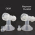 Maymom Duckbills Compatible with Ameda MYA Joy and Purely Yours Pumps - Retail Packaging