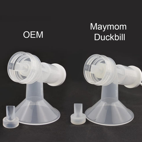 Maymom Pump Valve, 2 Count Duckbills Compatible with Ameda MYA Joy, Purely Yours Pumps; Retail Packaging