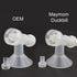 Maymom Pump Valve for Ameda Purely Yours, MYA Joy Pumps; Replacement Duckbills, Retail Packaging