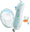 Rabbfay Electric Baby Nail File Trimmer, Safe Infant Nail Filer with Light, Battery