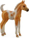 Collecta Horses Pinto Foal - Standing Palomino Toy Figure, Multi-colored, 2.6"L x 3.1"H