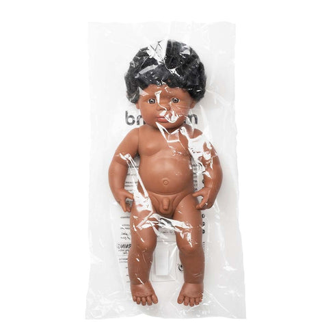 Miniland 15'' African-American Boy Anatomically Correct Baby Doll