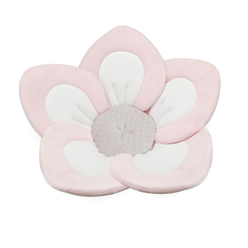 5 PandaEar Baby Bath Pad for Infant Newborn | Soft Flower Petals for Sink Bathtub Essentials Shower Gift (Pink)