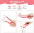 Baby Bottle Tong, Anti-Slip Pacifier Bottle Tongs, Silicone Baby Safety Bottle Holder, Scissor Design Multi-Functional