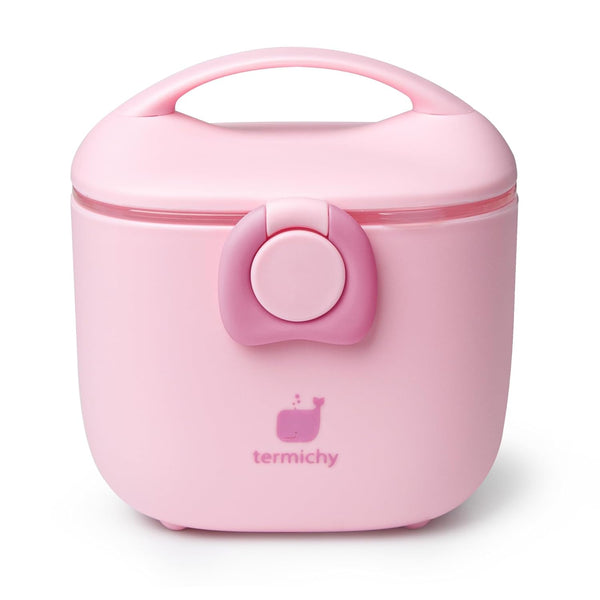Termichy Portable Baby Formula Dispenser, Milk Powder Container with Carry Handle and Scoop for Travel, 8.8OZ