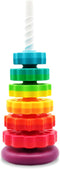 Baby Spin Stack Toy, Premium Stacking Toy for Toddlers, Educational Learning Toy for 1-3 Year Old Birthday Gifts