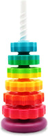 Baby Spin Stack Toy, Premium Stacking Toy for Toddlers, Educational Learning Toy for 1-3 Year Old Birthday Gifts
