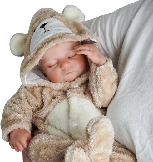 BABESIDE Reborn Baby Doll Clothes 17-22 Inch Dolls Baby Doll Outfit Accessories with Hat for Girls Boys