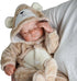 BABESIDE Reborn Baby Doll Clothes 17-22 Inch Dolls Baby Doll Outfit Accessories with Hat for Girls Boys