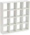 Miniature Furniture Storage Rack 1/12 Dollhouse Furniture 16 Grid Shelf Bookshelf Display