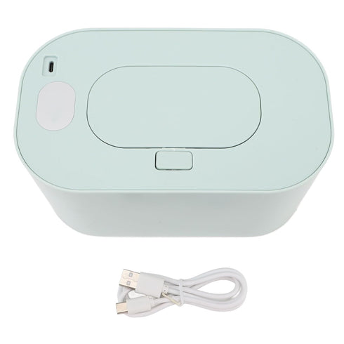 NOENNULL Baby Wipe Warmer USB Powered Smart Temperature Control Wet Wipes Heater Dispenser for Home and Car Use