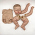 24Inches iCradle Hand Draw Hair Already Painted Kits Realistic Reborn Baby Doll Parts with Detailed Painting Veins