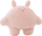 REFAHB 9" Soft Plush Rabbit Toy, Cylindrical Body Pillow for Kids, Cute Stuffed Animal
