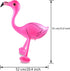 Inflatable Pink Flamingo - Luau Party Accessories for Hawaiian Party Decoration (6 Pieces)