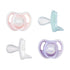 Tommee Tippee Ultra-Light Silicone Pacifier, 0-6 Months, Symmetrical One-Piece Design, BPA-Free Silicone
