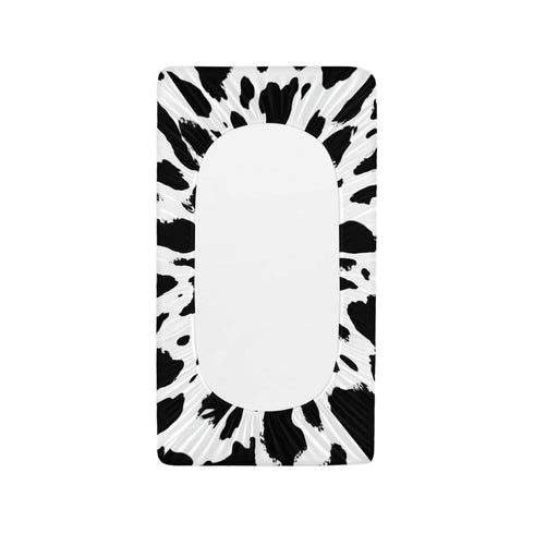 32x16 Cow Print Diaper Changing Pad Covers for Baby Boys Girl Super Soft Changing Mat Cover Infant Newborn Changing