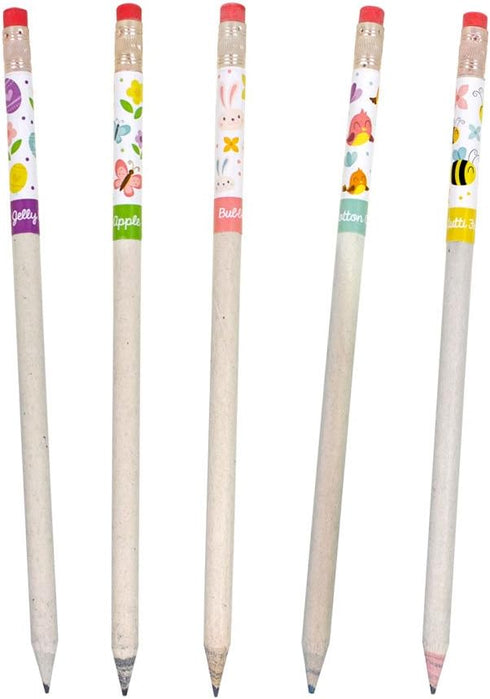 Spring Smencils, HB #2 Scented Pencils, 5 Count, Gifts for Kids, School Supplies