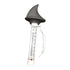 Baoblaze Floating Pool Thermometer Decor Shark Portable Decorative Easy Read Water Thermometer Water Temperature