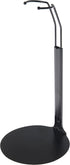 Plymor DSP-5125B Black Adjustable Doll Stand, Fits 10-12 inch Slim Waist Dolls, Pack of 6