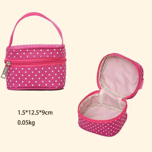 PUPZY 5PCS Set Diaper Bag Tote with Sun, Moon, and Stars, Wipes Pocket, Dirty Diaper Pouch, Changing Pad