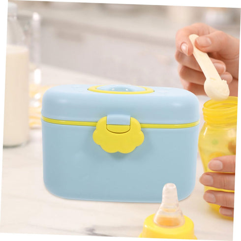 GARIOUANS 2Pcs Backpacks Portable Milk Powder Storage Container Travel Friendly Formula Dispenser for Boy Girl Compact