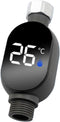FTjireyr Shower Temperature Display, LED Gauge Led Digital Display Instant-Read for terproof Smart