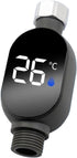 FTjireyr Shower Temperature Display, LED Gauge Led Digital Display Instant-Read for terproof Smart