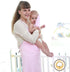 Topwon Apron Baby Bath Towel Fleece Baby Washcloth with Bathing Glove Extra Large Hands Free Absorbent Hooded Towel