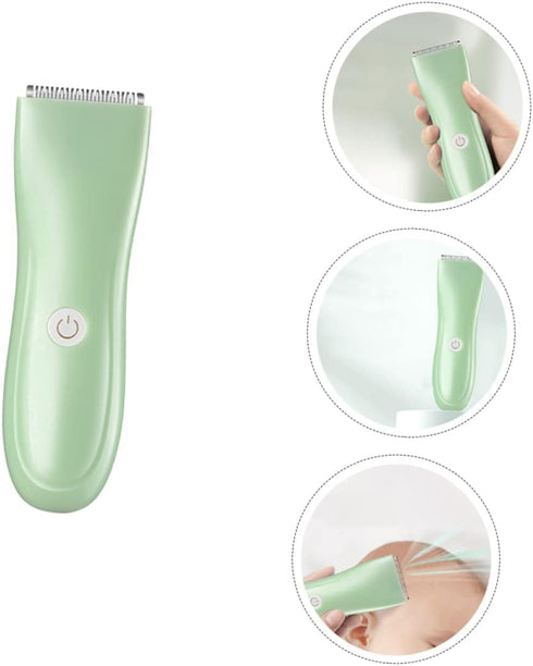 Trimmer Hemoton Hair for USB Rechargeable Hair Clipper Safe Blade Lightweight and Design for Newborns and Toddlers